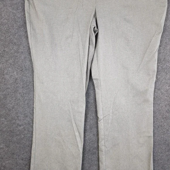 Nine West Bootcut Mid Rise Pants Womens XL Gray Stretch Fabric Tummy Control - Picture 6 of 15